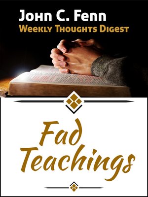 cover image of Fad Teachings